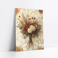 Rustic Autumn Bouquet Wildflower Twine Boho art print