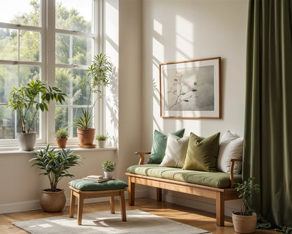 Minimalist Botanical Art Translucent Branches in room