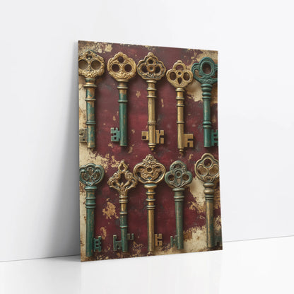 Skeleton Key Collection Dark Academia Print art print