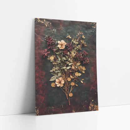 Botanical Specimen Museum Herbarium Dark Academia Art art print