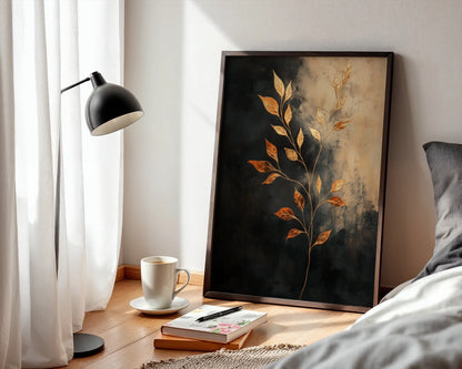 Copper Botanical Gilded Stems in room