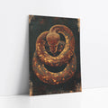 Copper Snake Art Dark Academia Serpent art print