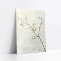 Cherry Blossom Japandi Weathered Plaster art print