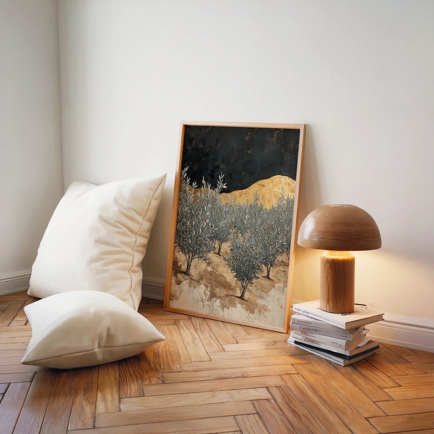 Mediterranean Olive Grove Ancient Hills in room