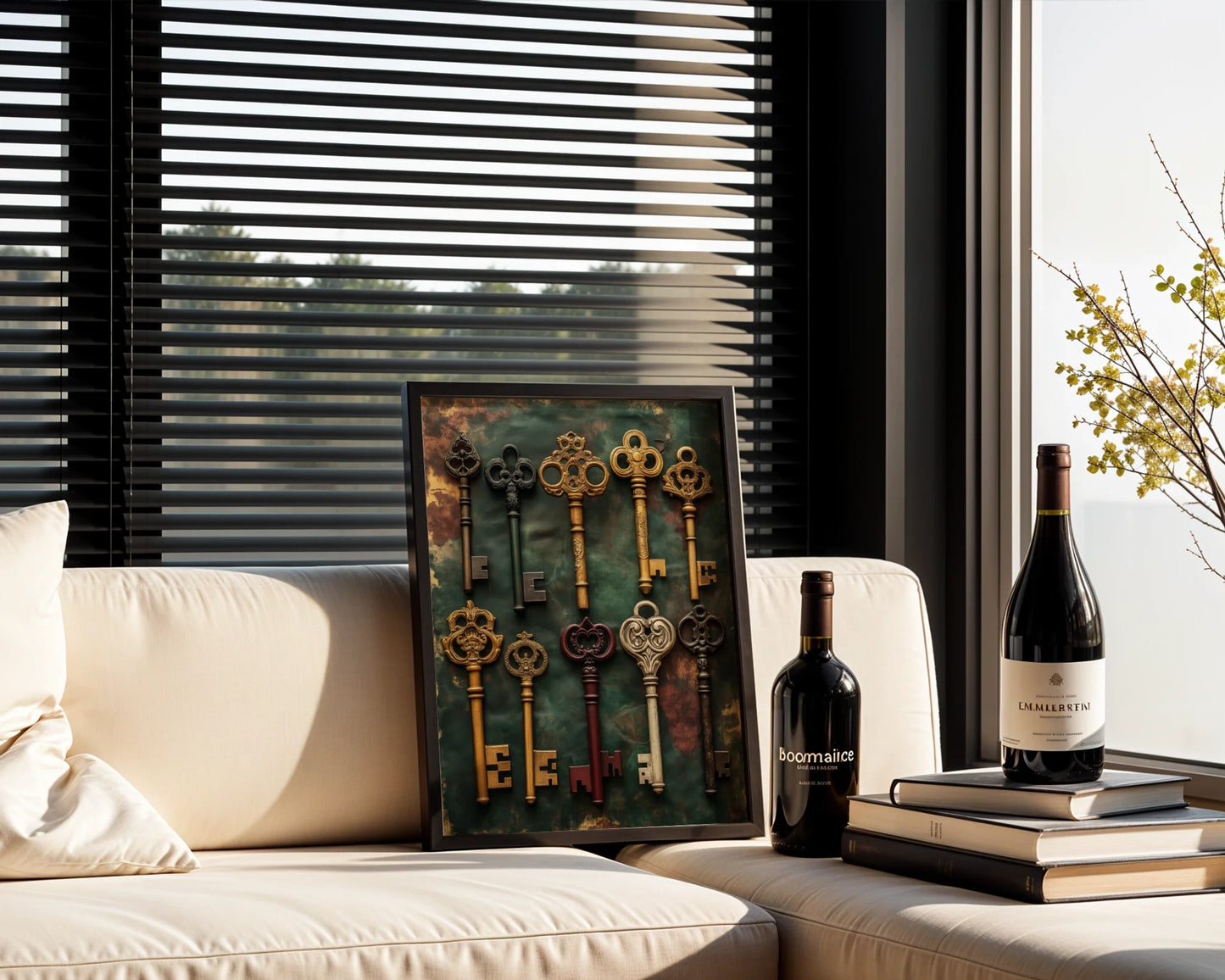 Skeleton Keys Collection Dark Academia in room