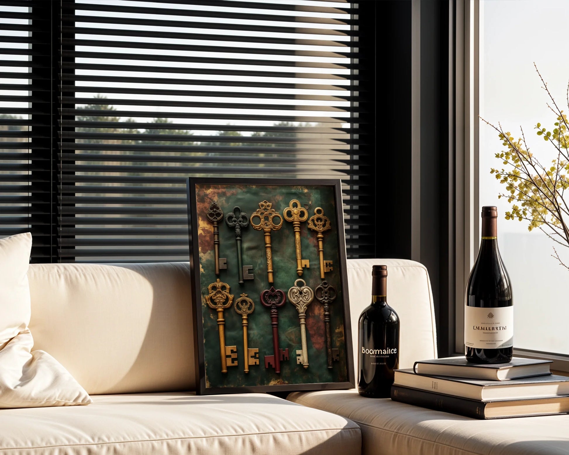 Skeleton Keys Collection Dark Academia in room