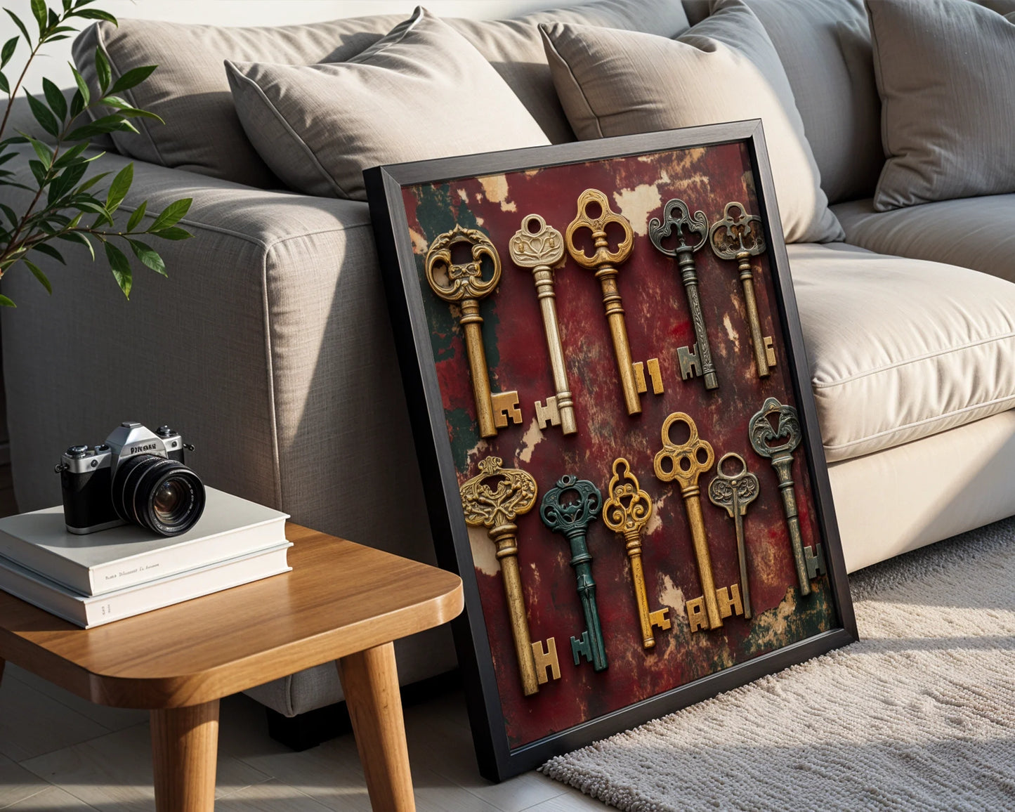 Skeleton Keys Museum Display in room