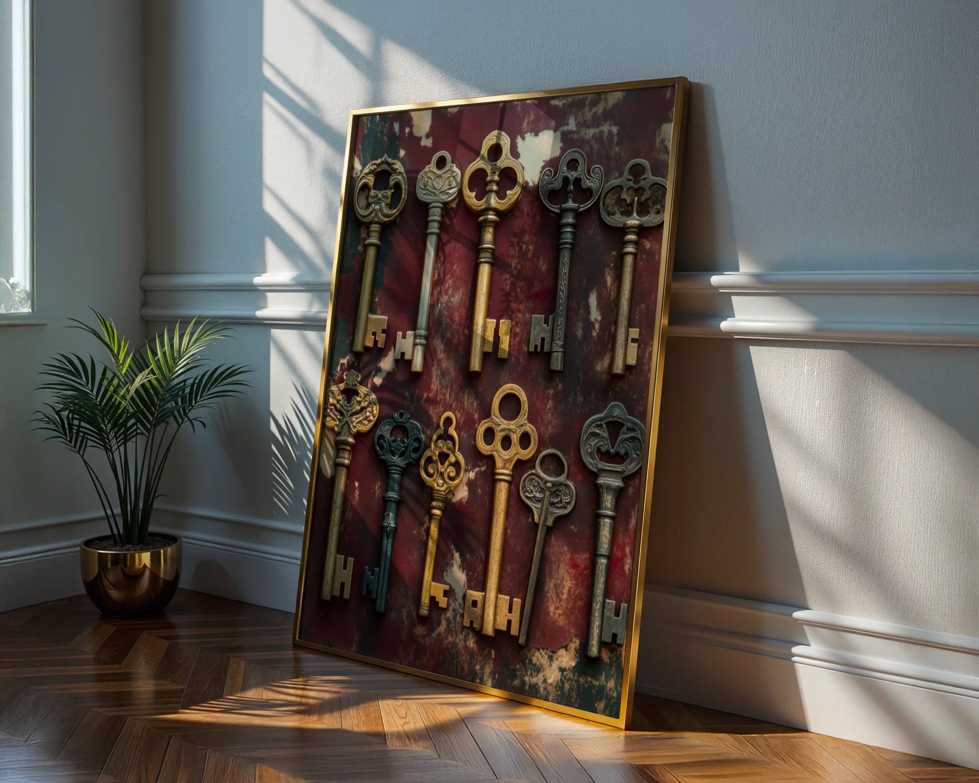 Skeleton Keys Museum Display in room