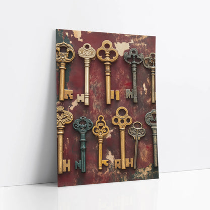 Skeleton Keys Museum Display art print