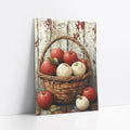 Rustic Apple Basket Farmhouse Kitchen art print
