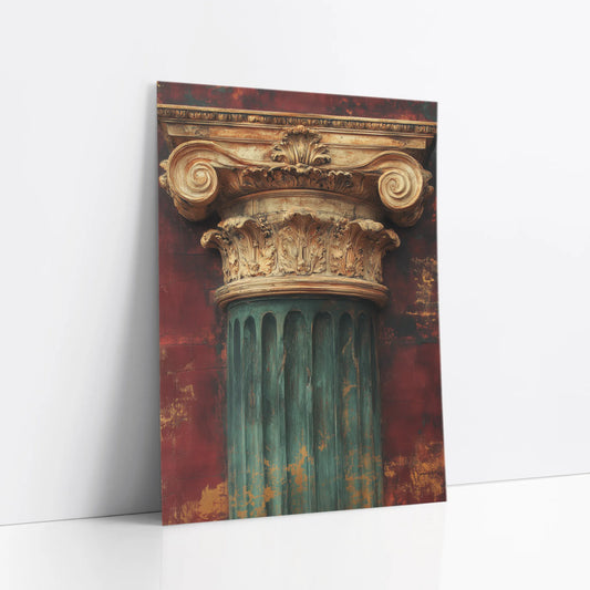 Classical Architecture Art Corinthian Capital art print