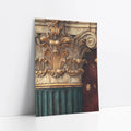 Classical Architecture Corinthian Capital Gold art print