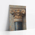 Antique Architectural Column Art Bronze Patina art print