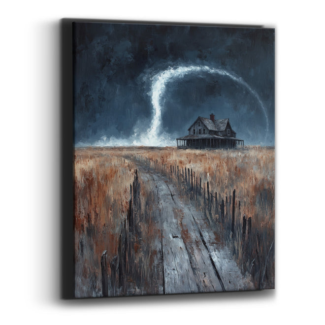 Prairie Storm Farmhouse Western Decor Canvas Wall Art